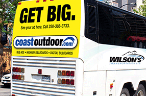 Bus Ad - Coach Top Bus Advertising - OOH Transit Advertising