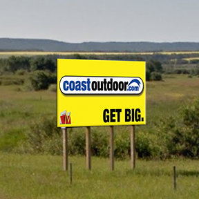 Dawson Creek Billboard Location DC-07N