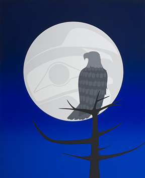 Eagles Moon by Roy Henry Vickers - BC Artist