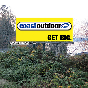 Nanaimo Billboard Location N-85S