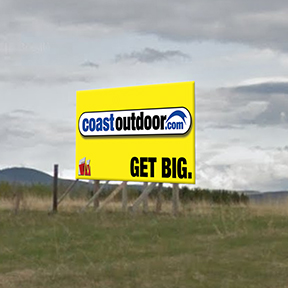 Prince George Billboard Location PS-02N