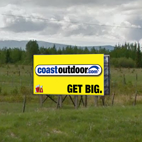 Prince George Billboard Location PS-09N