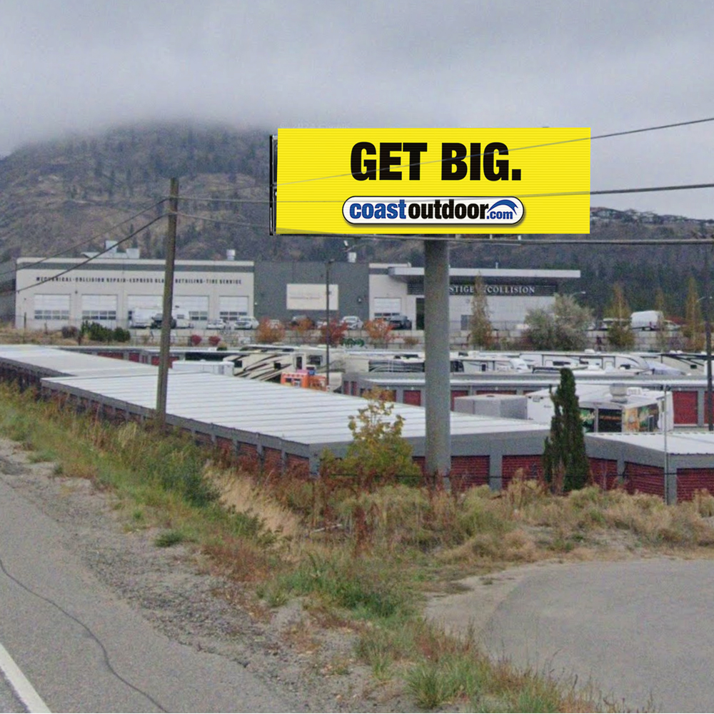 Kelowna Billboard Location KD-022E