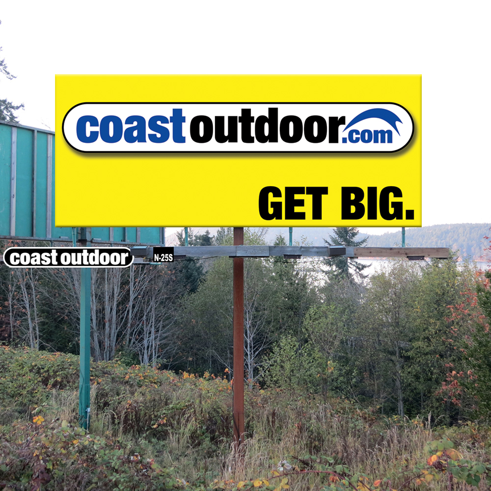 Nanaimo Billboard Location N-25S