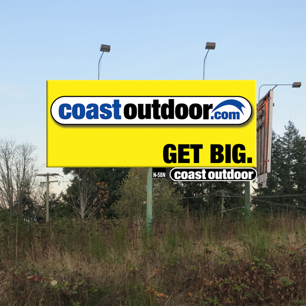 Nanaimo Billboard Location N-58N