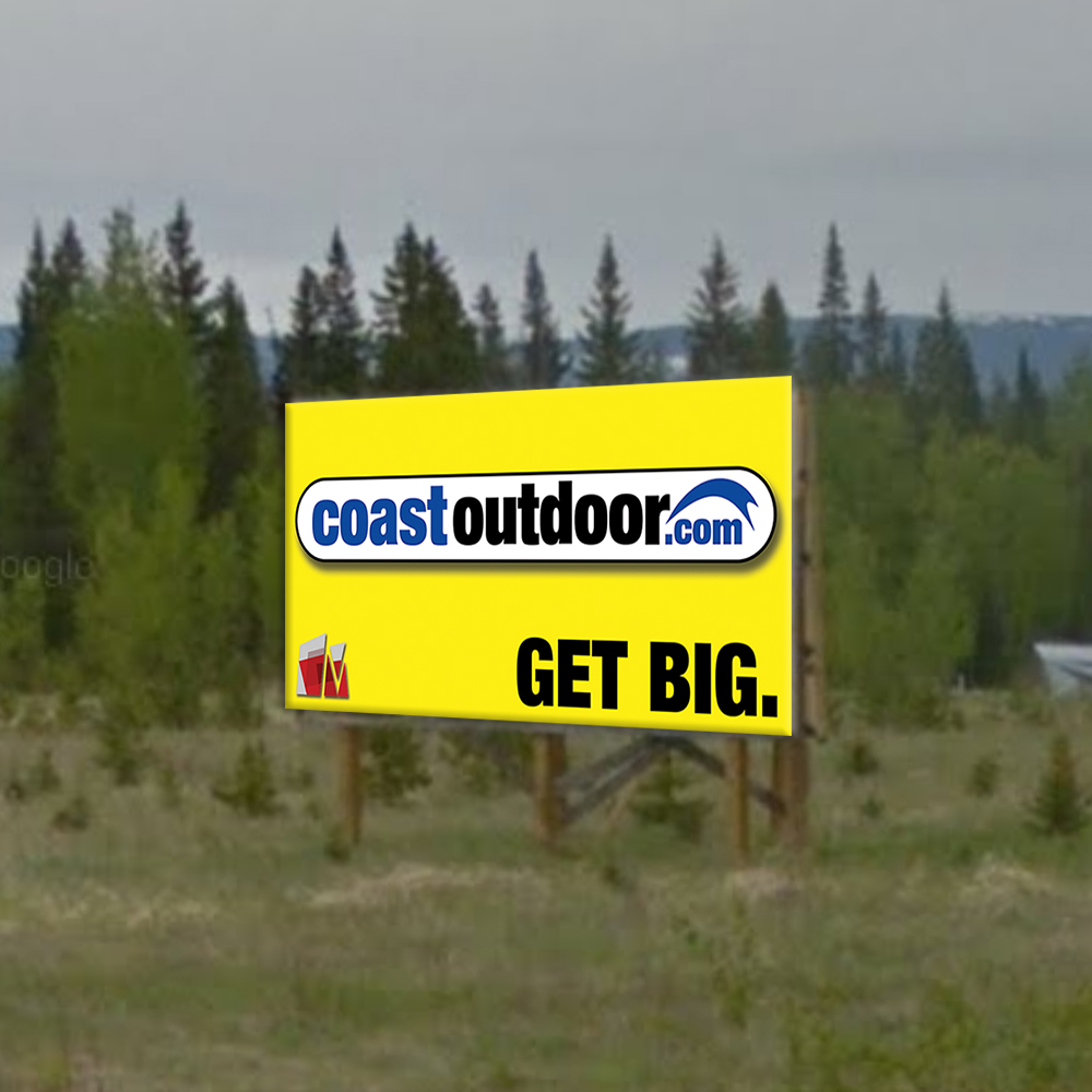 Prince George Billboard Location PS-12N