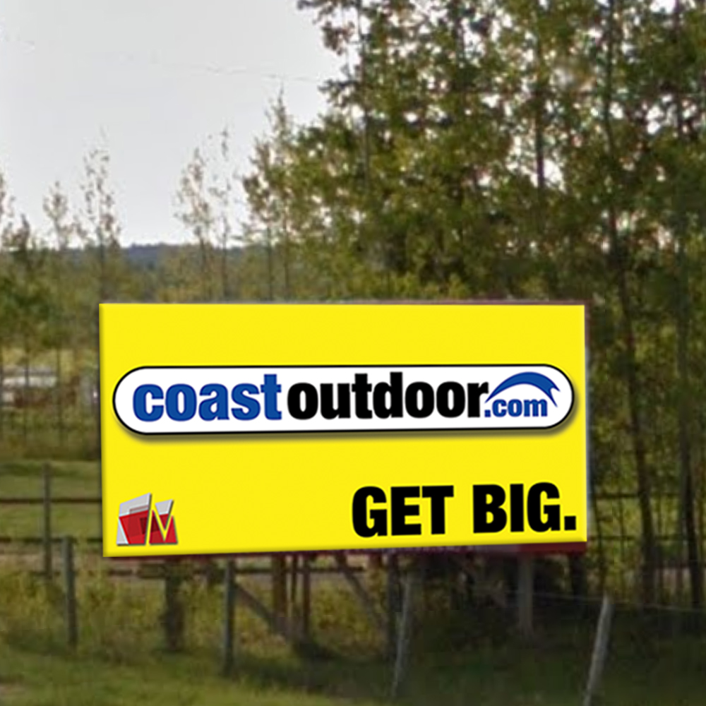 Prince George Billboard Location PW-04BW