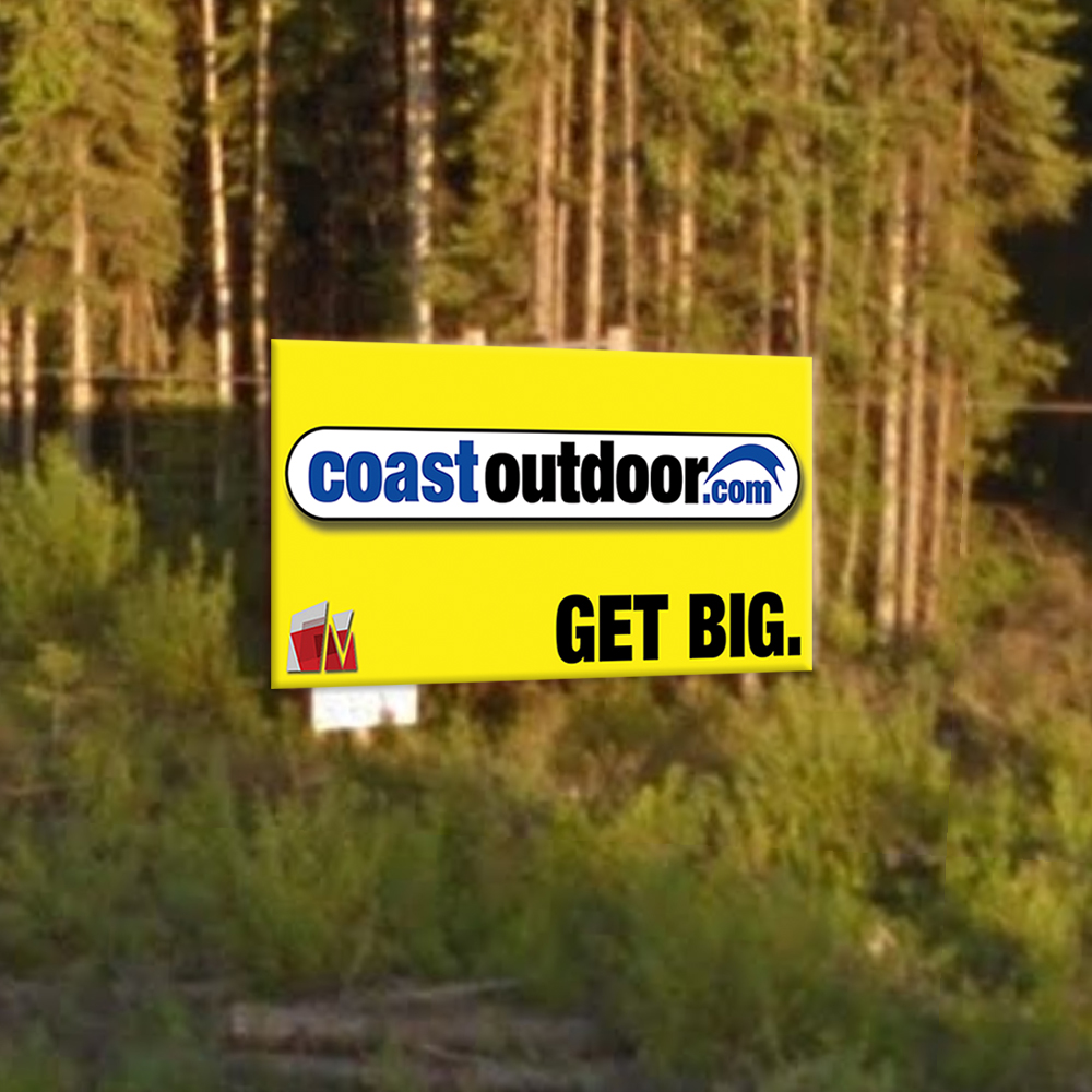 Prince George Billboard Location PW-10W