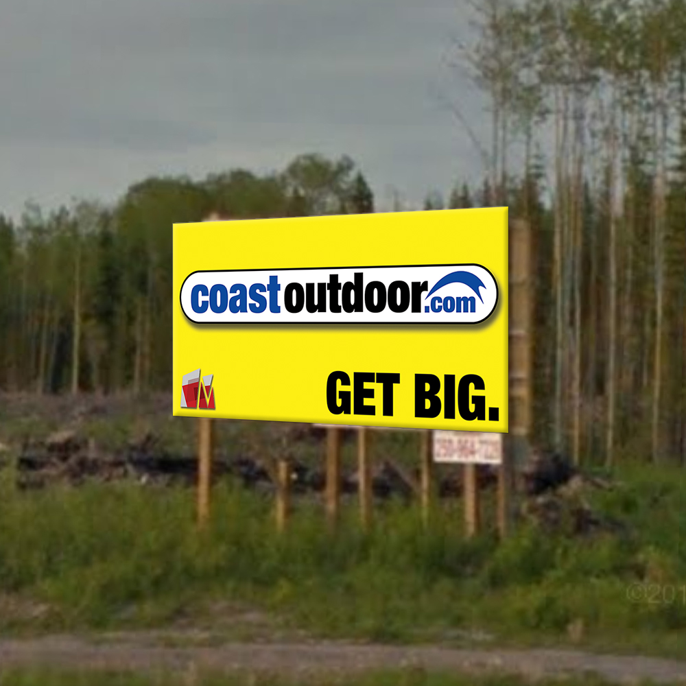Prince George Billboard Location PW-13W