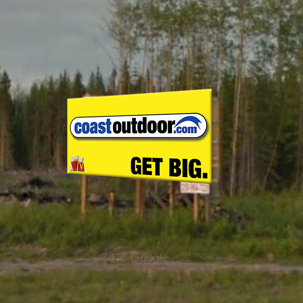 Prince George Billboard Location PW-14W