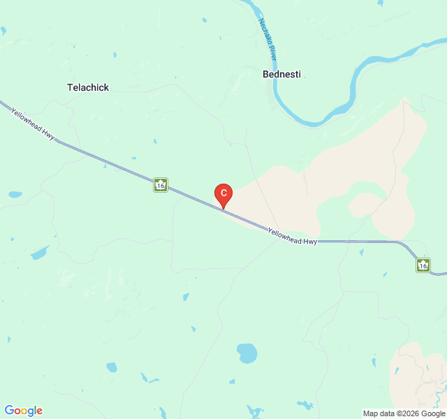 Map of PW-14W