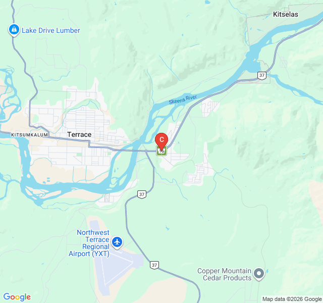 Map of TC-02W